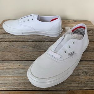 Vans Skate Authentic True White Shoes